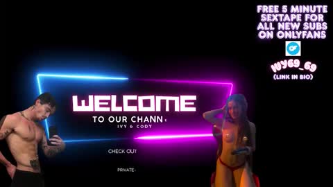 Snapshot of ivy69_9 chatting on 10, 10, 2025 ivy69 9 and cody online show from 10, 10, 2025