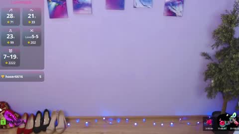 Queen of nylon  Victoria online show from 22, 12, 2024