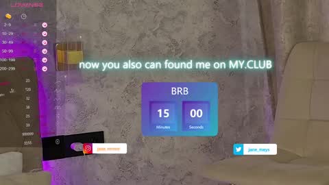 Snapshot of jane_meys chatting on 24, 2, 2025 your kitty JANE roawww online show from 24, 2, 2025