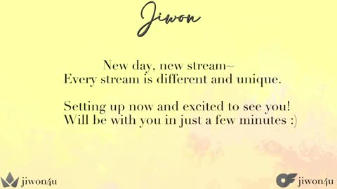 Snapshot of jiwon4u chatting on 5, 1, 2025 Jiwon online show from 5, 1, 2025