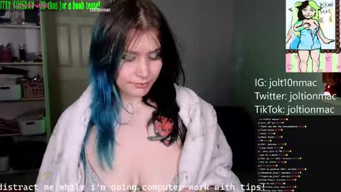 Snapshot of joltionmac chatting on 4, 12, 2024 JoltionMac JJ online show from 4, 12, 2024