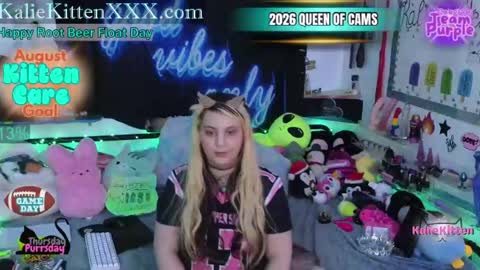 Snapshot of kaliekitten chatting on 6, 8, 2026 KalieKitten online show from 6, 8, 2026