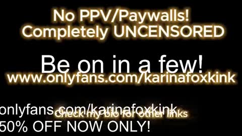 Snapshot of karinafoxkink chatting on 16, 3, 2026 Karina online show from 16, 3, 2026