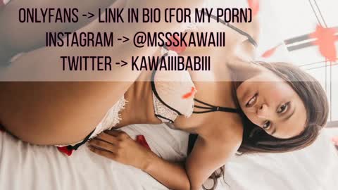 Snapshot of kawaiiibabiii chatting on 17, 1, 2025 Miss Kawaiii online show from 17, 1, 2025