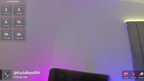 Snapshot of kaylarossi chatting on 13, 10, 2025 Kayla online show from 13, 10, 2025