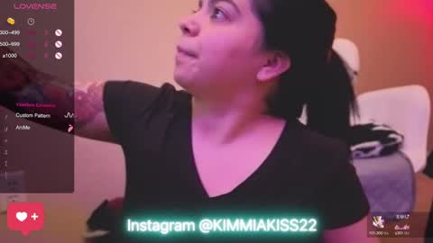 Snapshot of kimmiakiss22 chatting on 18, 1, 2025 Kimmi online show from 18, 1, 2025