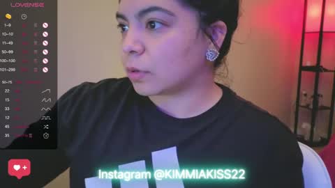 Snapshot of kimmiakiss22 chatting on 24, 1, 2025 Kimmi online show from 24, 1, 2025