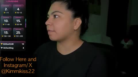 Snapshot of kimmiakiss22 chatting on 27, 10, 2025 Kimmi online show from 27, 10, 2025