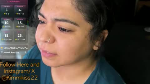 Snapshot of kimmiakiss22 chatting on 31, 10, 2025 Kimmi online show from 31, 10, 2025