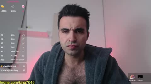 Snapshot of king7045 chatting on 9, 3, 2025 king7045 online show from 9, 3, 2025