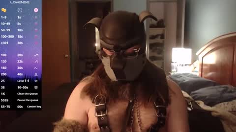 kinkywolf87 online show from 29, 1, 2025