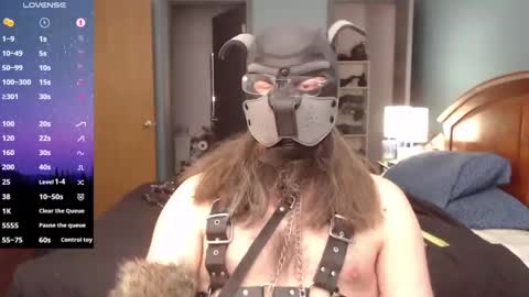 kinkywolf87 online show from 10, 2, 2025