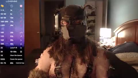 kinkywolf87 online show from 1, 3, 2025