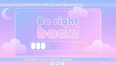 LavenderMei online show from 7, 5, 2026