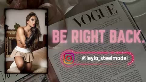 INSTA leylasteel model         online show from 28, 3, 2026
