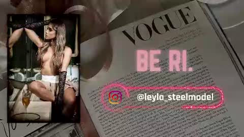 INSTA leylasteel model         online show from 14, 7, 2026
