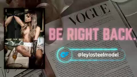 INSTA leylasteel model         online show from 15, 7, 2026