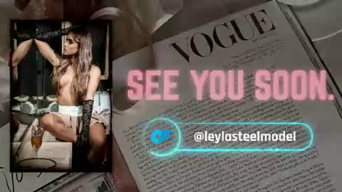 INSTA leylasteel model         online show from 20, 7, 2026