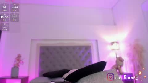 Lia Flame online show from 1, 8, 2026