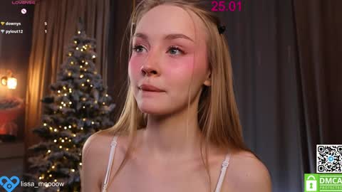 Snapshot of lissa_meooow chatting on 25, 1, 2025 your Liza again. Next stream Dec. 1 at 2 or 3 GMT online show from 25, 1, 2025