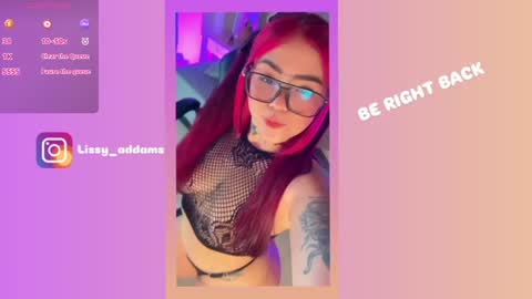 Snapshot of lissy_addams chatting on 6, 1, 2025 Lissy online show from 6, 1, 2025
