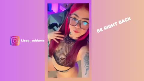 Snapshot of lissy_addams chatting on 23, 2, 2025 Lissy online show from 23, 2, 2025