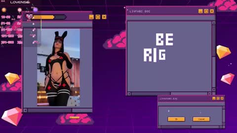 Snapshot of livfabi_ chatting on 23, 10, 2025 Livfabi  online show from 23, 10, 2025