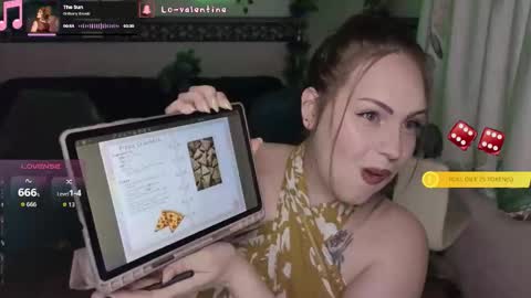 Lo Valentine online show from 7, 1, 2026