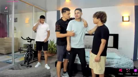 Team Cris Darwin- Fernando- Stiven- David online show from 13, 9, 2025