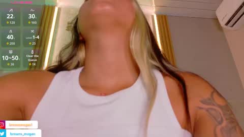 Megan  online show from 28, 7, 2026
