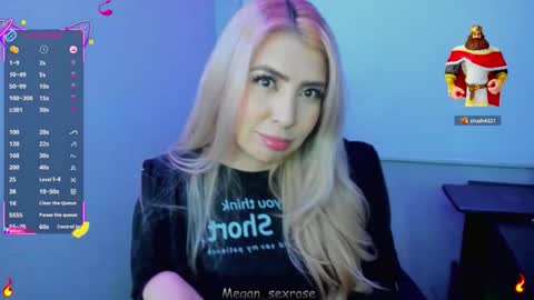 Megan rose online show from 27, 3, 2026