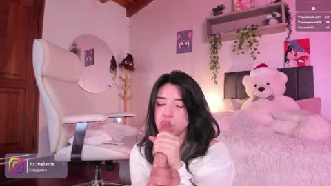 Snapshot of melanie_owo chatting on 10, 12, 2024 Melanie online show from 10, 12, 2024