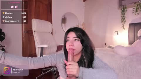 Snapshot of melanie_owo chatting on 26, 12, 2024 Melanie online show from 26, 12, 2024