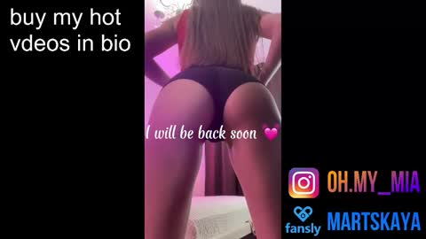 Mia Martskaya online show from 18, 9, 2025