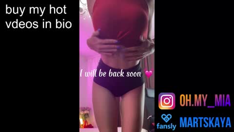 Mia Martskaya online show from 25, 9, 2025