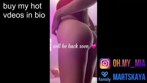 Mia Martskaya online show from 1, 5, 2026