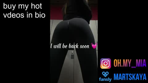 Snapshot of mia4sin chatting on 22, 5, 2026 Mia Martskaya online show from 22, 5, 2026