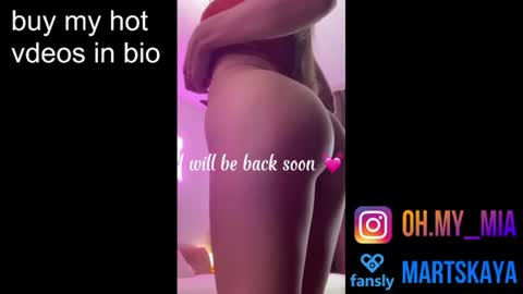 Snapshot of mia4sin chatting on 14, 6, 2026 Mia Martskaya online show from 14, 6, 2026