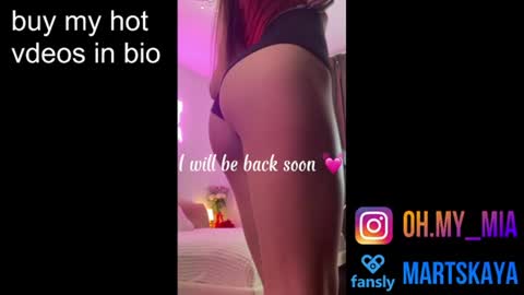 Snapshot of mia4sin chatting on 19, 6, 2026 Mia Martskaya online show from 19, 6, 2026