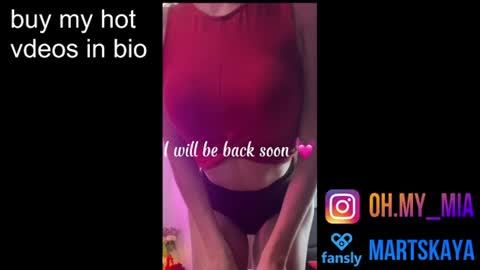 Snapshot of mia4sin chatting on 28, 6, 2026 Mia Martskaya online show from 28, 6, 2026