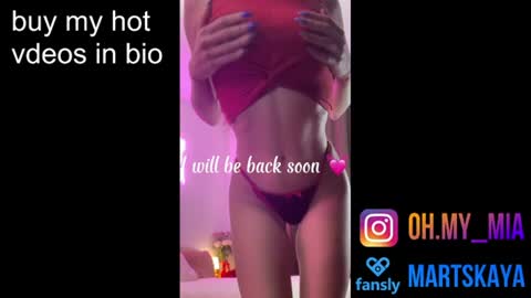 Snapshot of mia4sin chatting on 3, 8, 2026 Mia Martskaya online show from 3, 8, 2026