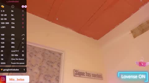 Snapshot of mia__bela chatting on 8, 11, 2025 Naii STREAMING SCHEDULE 500 - 1000 GMT-5 online show from 8, 11, 2025