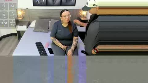 Snapshot of miaandmolly_ chatting on 15, 7, 2026 mia red hair molly short hair online show from 15, 7, 2026