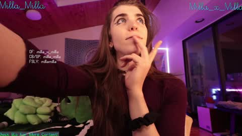 milla_milla online show from 12, 1, 2025