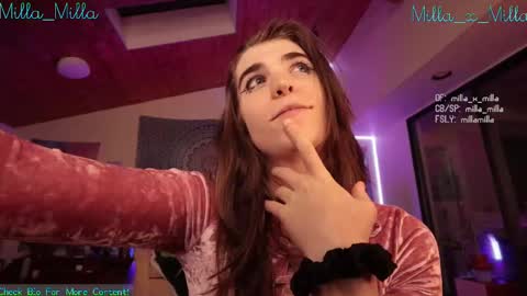 milla_milla online show from 23, 2, 2025