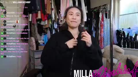 Milla Mischief online show from 12, 7, 2026