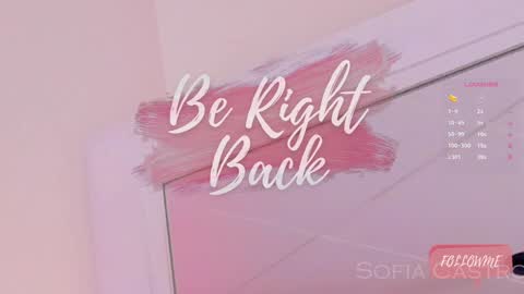 Sofia Castro online show from 3, 12, 2024