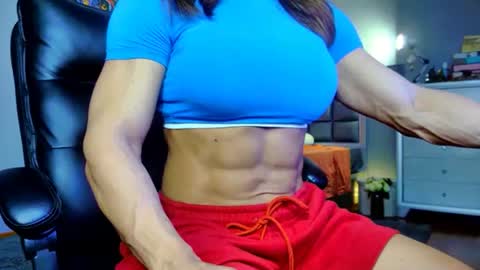 Alesyamuscledoll online show from 9, 7, 2026