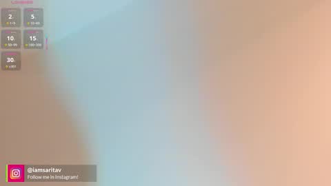 Sara Vanegas online show from 16, 1, 2026