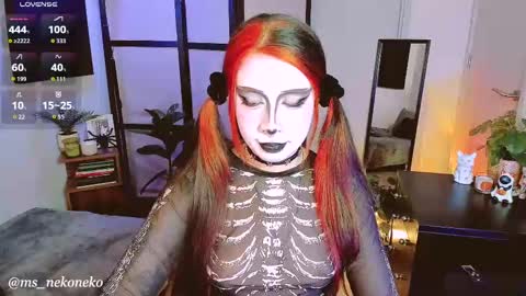 Snapshot of ms_nekoneko chatting on 26, 10, 2025 schedule monday tuesday wednesday thursday - sunday online show from 26, 10, 2025